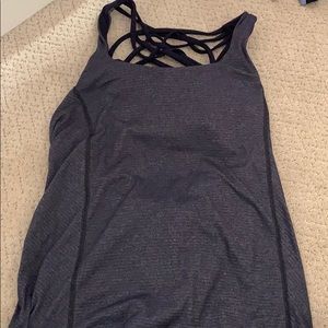 Lululemon Open Back tank top